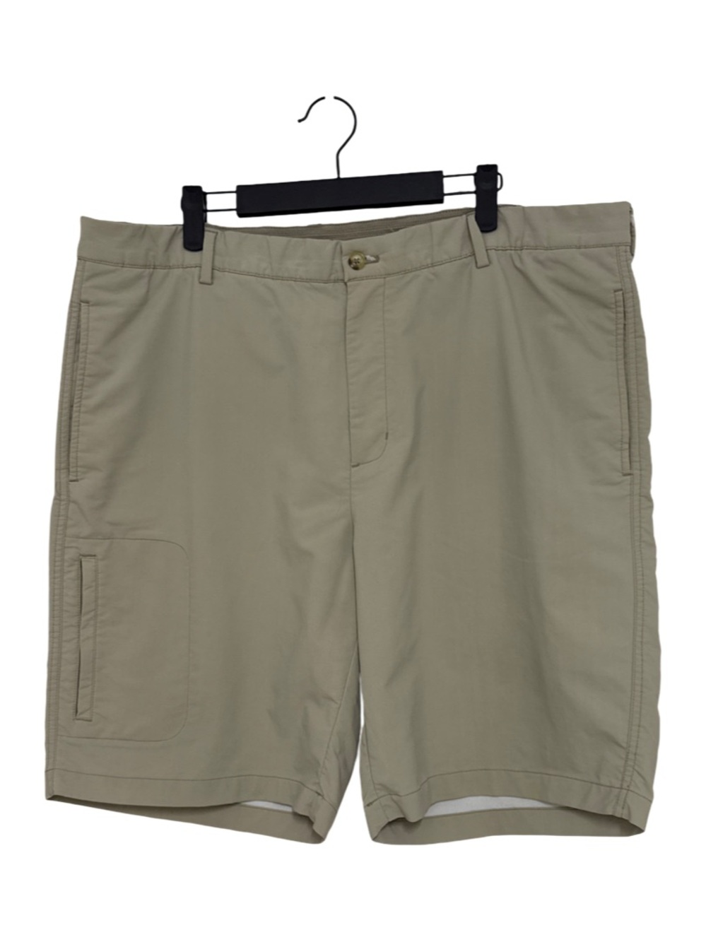 Greg Norman Men's Comfort Waist Moisture Wicking Performance Golf Shorts 40 Tan